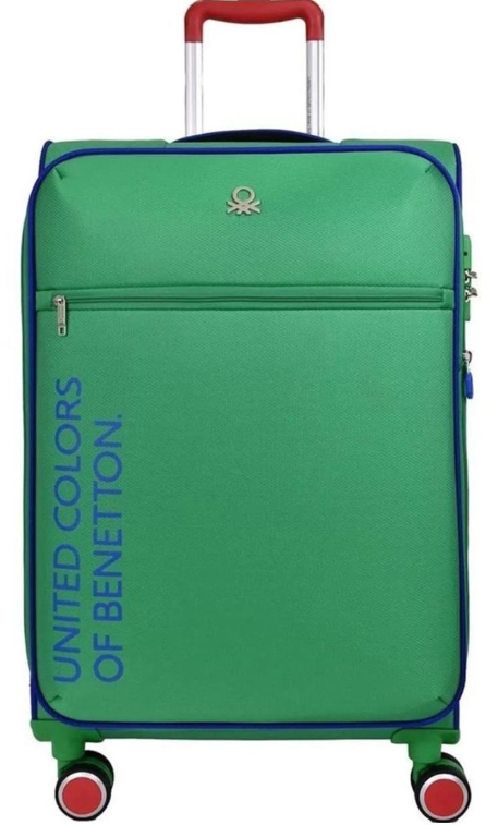 Benetton Büyük Boy Yeşil Valiz