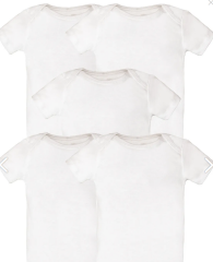 Layette Bebek 5'li Beyaz Body Set