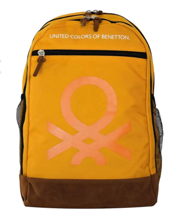Benetton Çift Bölme Sırt Çanta