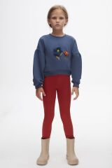 Örgü Çiçek Sweat