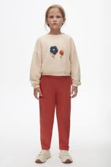 Örgü Çiçek Sweat