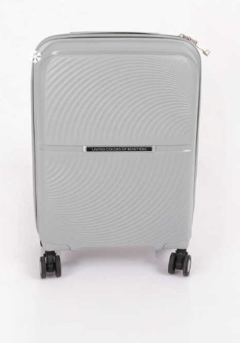 Benetton Trolley Kabin Boz Valiz Gri