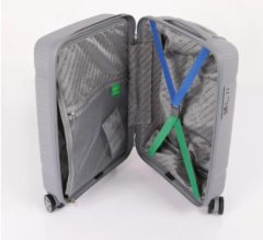 Benetton Trolley Kabin Boz Valiz Gri