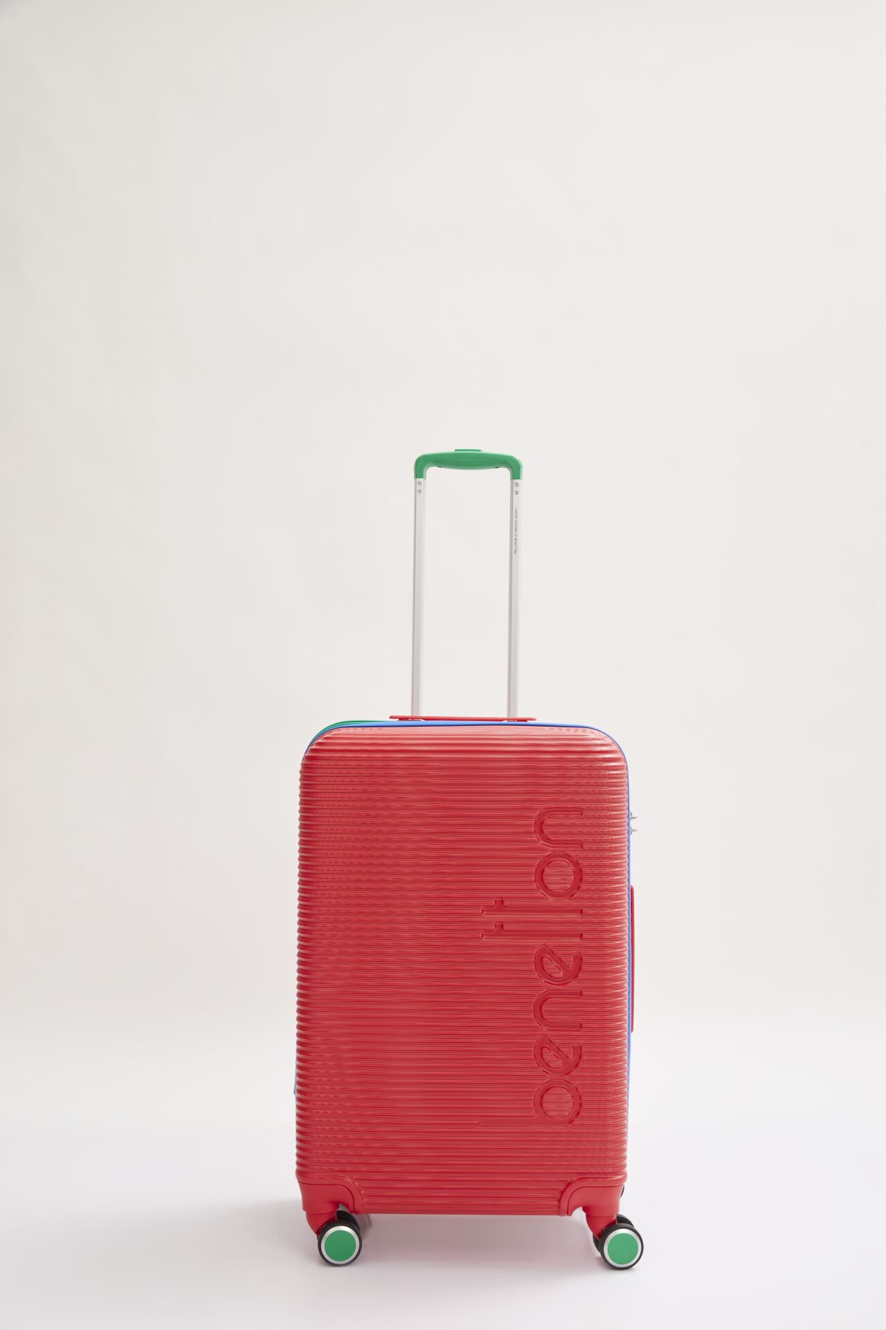Benetton Trolley Orta Boy Kırmızı Valiz