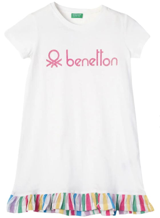 Benetton Elbise 10-11 Yaş - Beyaz