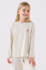 Us.Polo Assn Kız Çocuk İkili Takım