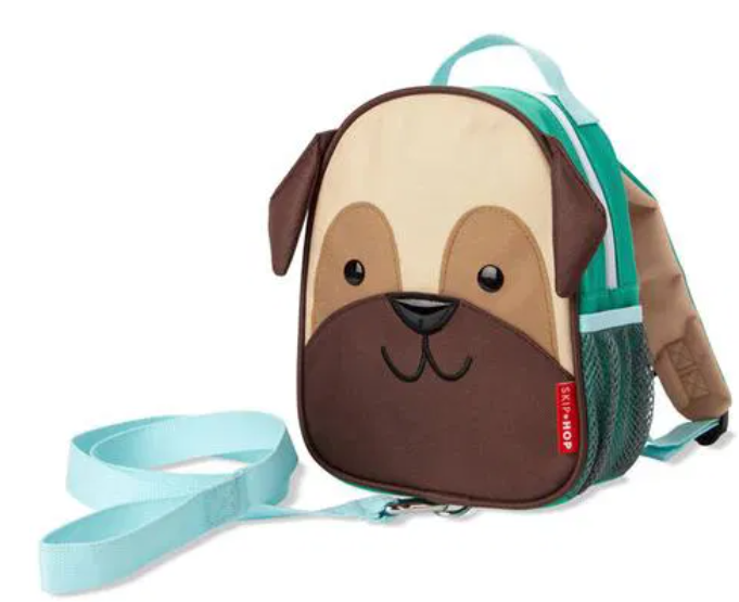Skip Hop Zoo Emniyet Kemerli Sırt Çantası Pug