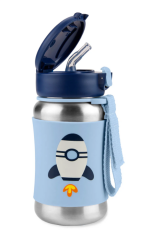 Skip Hop Spark Style Pipetli Paslanmaz Çelik Suluk Roket