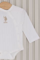 U.S. Polo Assn. Erkek Bebek 4'lü Zıbın Seti