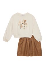 Sincap Sweat 12-18 Ay - Krem