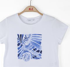 Denim T-shirt