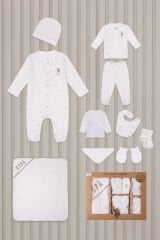 U.S. Polo Assn. Erkek Bebek Hastane Çıkışı 10'lu Set