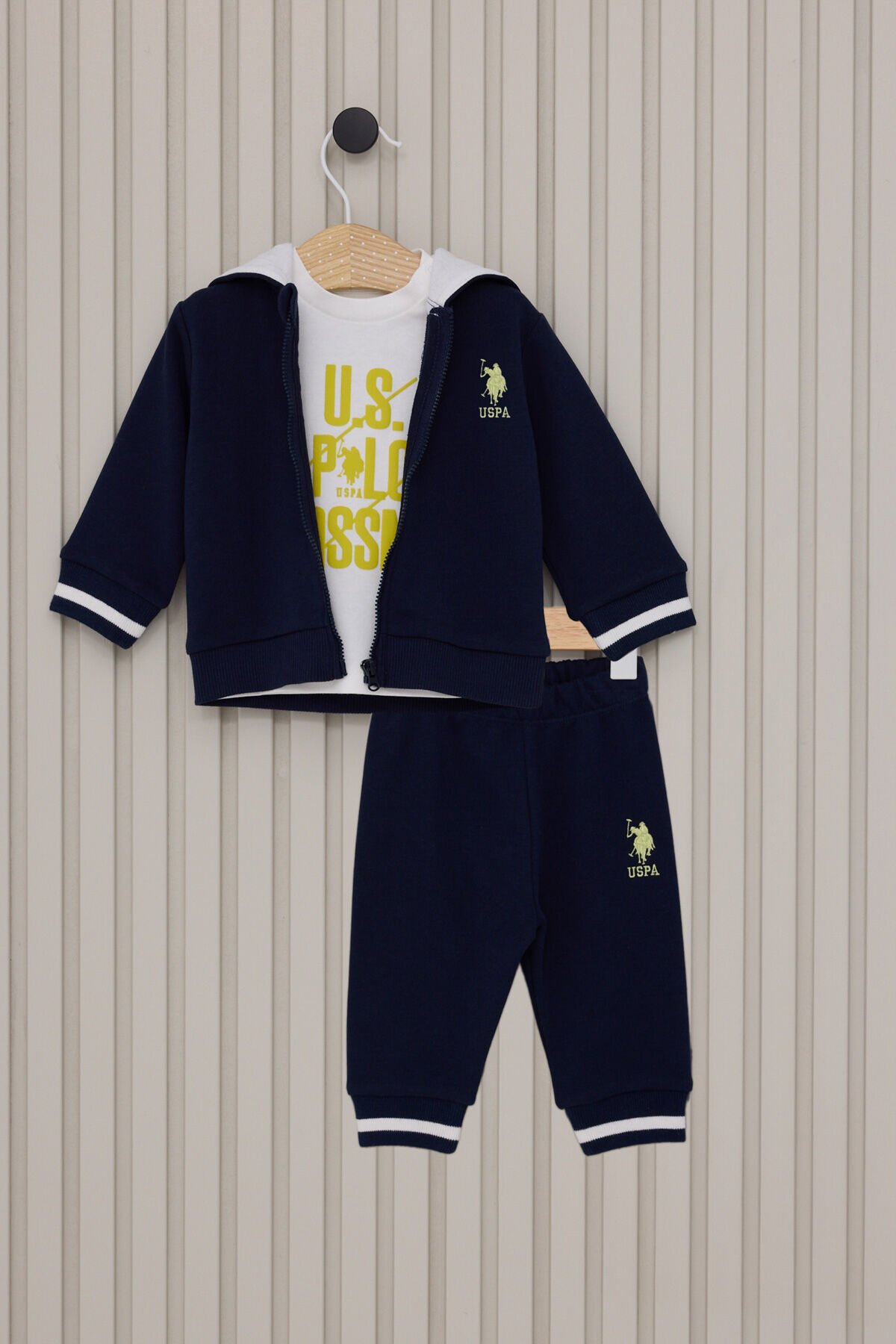 U.S. Polo Assn. Erkek Bebek 3'lü Takım