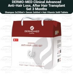 Dermomed Clinical 3 Months Hair Repair Advanced Set (Powerful Hair Loss Formula)