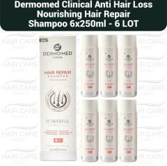 Dermomed Clinical Anti Hair Loss Hair Repair Shampoo - 6 LOT (6x250ml)