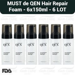 MUST de QEN Hair Repair Foam -  (6×150ml)
