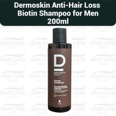Dermoskin Anti Hair Loss Biotin Shampoo for Men - 200ml