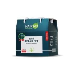 HairMD Clinical Hair Repair Set (3 Shampoo+3 Serum+3 Vitamin) (3 Month Use)