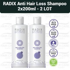 RADIX  Anti Hair Loss Shampoo 2×200ml - 2LOT