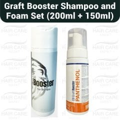 GB Graft Booster Anti Hair Loss Hair Repair Shampoo and  Panthenol Foam (200ml+150ml)