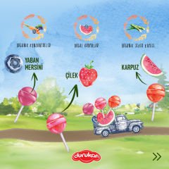 MOM C Vitaminli Organik Lolipop