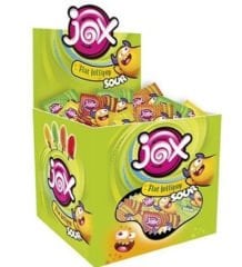 JOX SOUR; Ekşili Yassı Lolipop Şekerleme