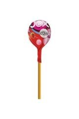 Bubbly - Çilek, Şeftali, Bubble Gum, Elma Aromalı Sakız Dolgulu Lolipop(13G X 110 Adet)