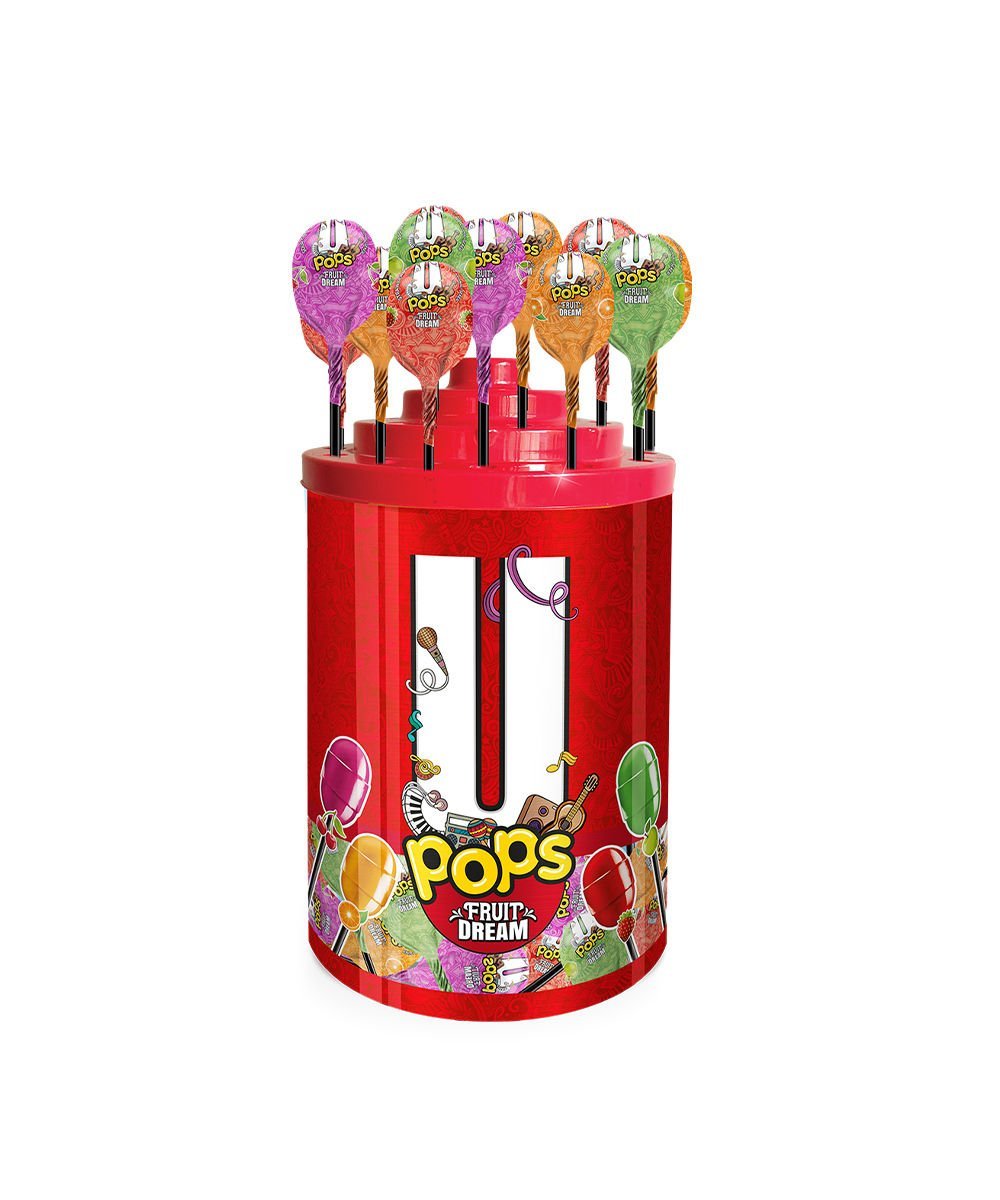 U Pops Meyve Aromalı Lolipop