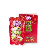 Jox Çilek Aromalı Toz Banmalı Ekşili Lolipop 24'lü