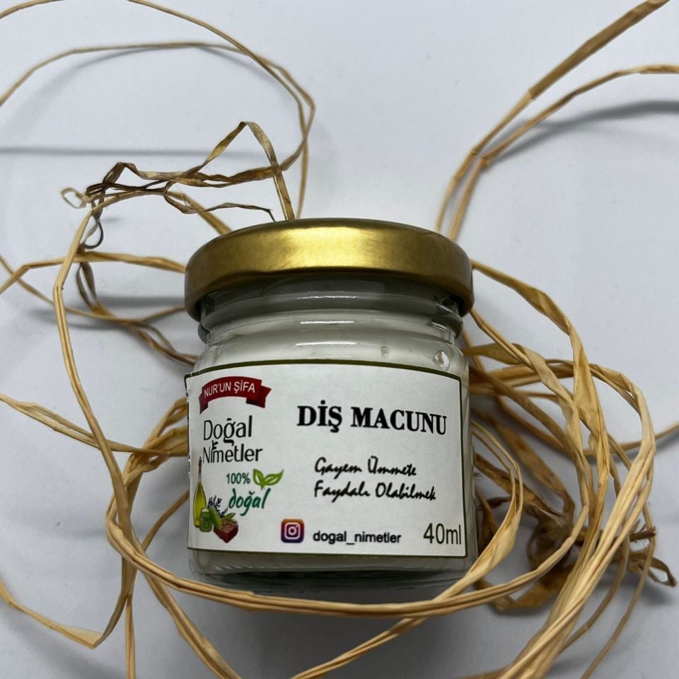 DOĞAL DİŞ MACUNU