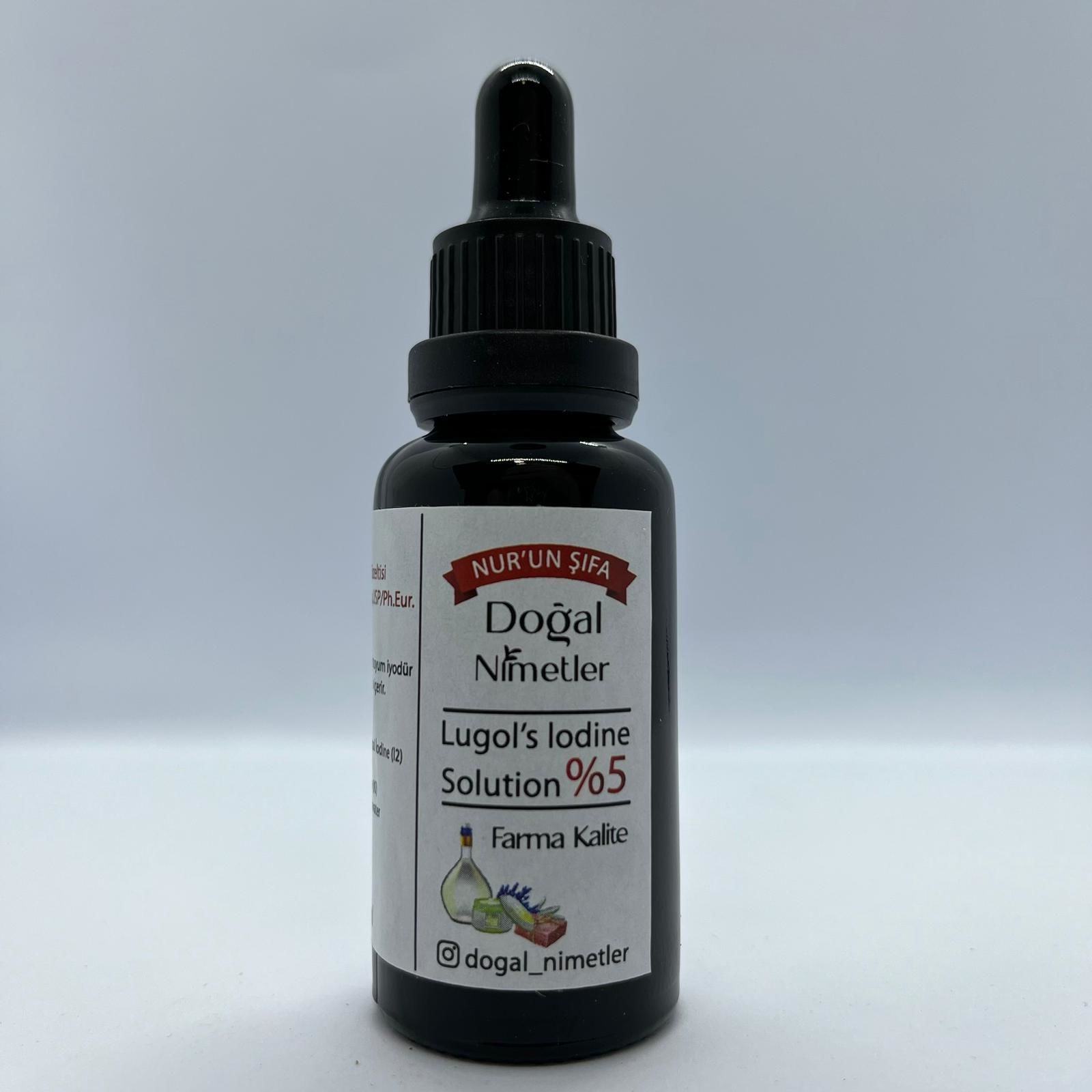 %5 İYOT LUGOL ÇÖZELTİSİ