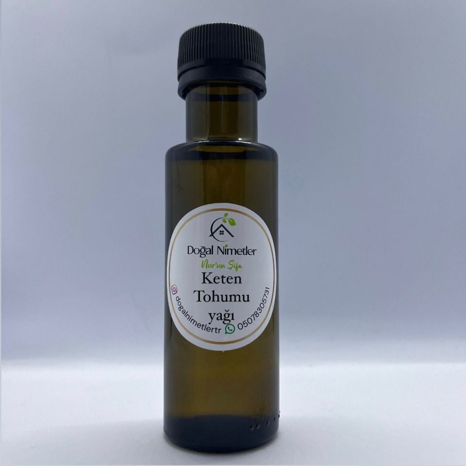 KETEN TOHUMU YAĞI ( 100ml )