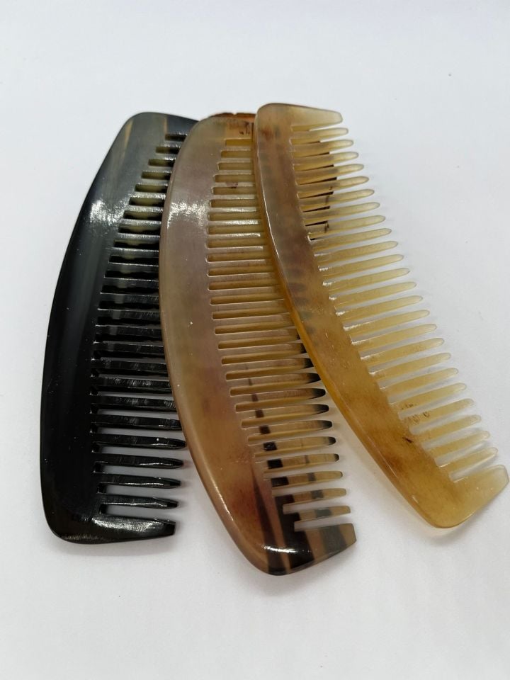 DOĞAL KEMİK TARAK SAPSIZ ( PARLATILMIŞ )