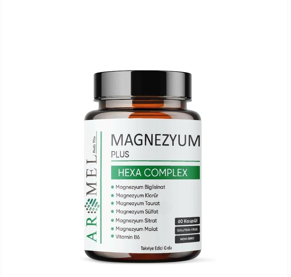 AROMEL MAGNEZYUM PLUS 60 KAPSÜL