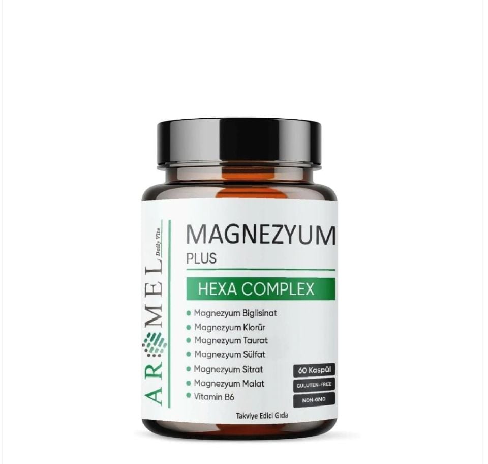 AROMEL MAGNEZYUM PLUS 60 KAPSÜL