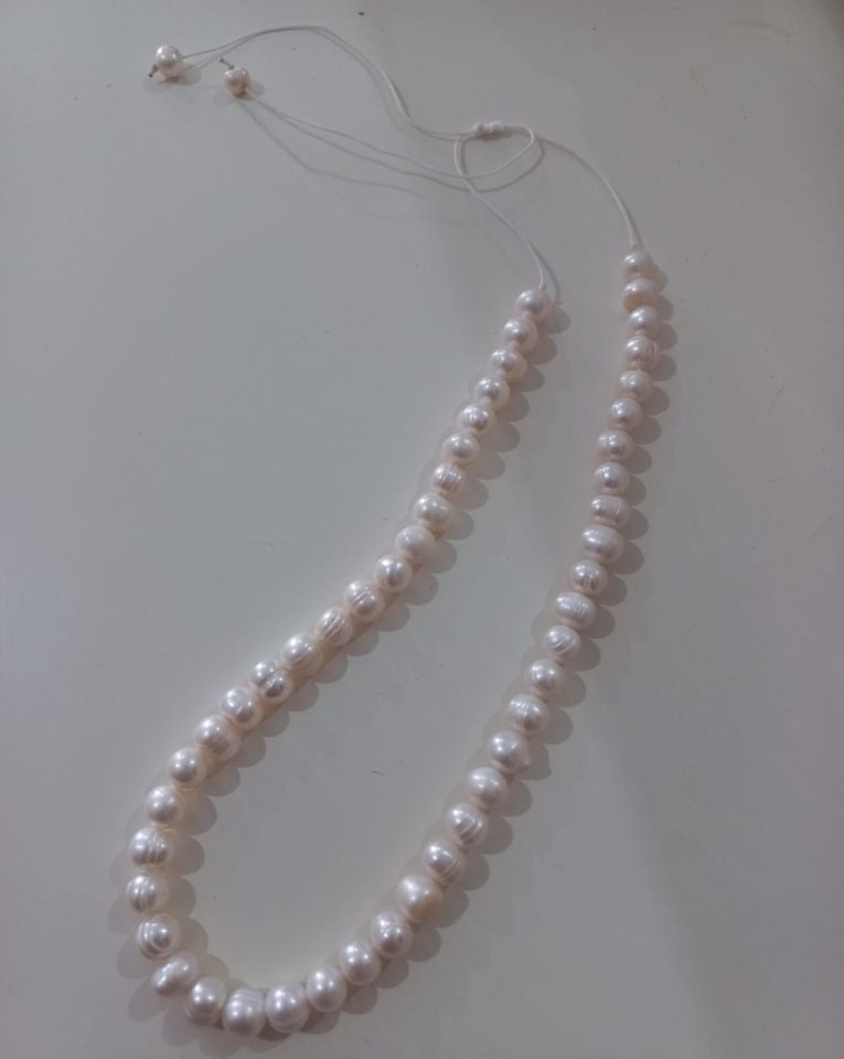 İNCİ KOLYE 8 mm