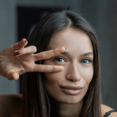 Color Vision Mavi Hareli 6 Aylık