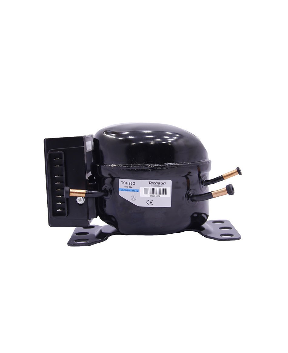 Techsun 12-24V R134a Araç Karavan Tekne Yat Buzdolabı Kompresörü Tch25G