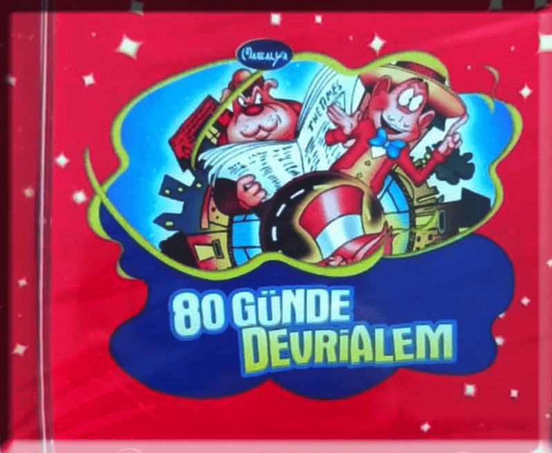 80 Günde Devrialem Çizgi Film (VCD)