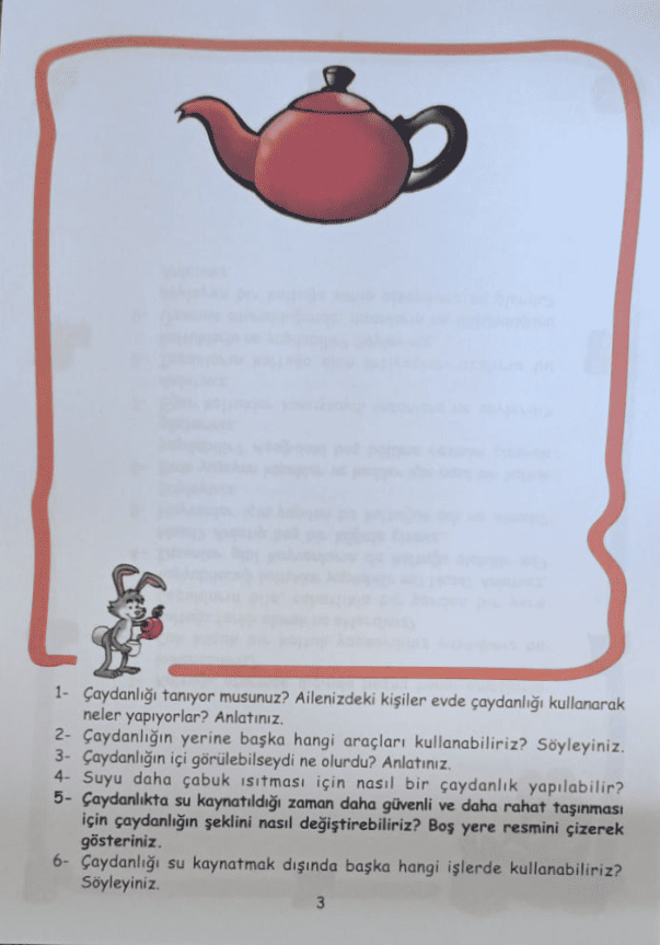 Farklı Düşünme Etkinlikleri (Küçük Boy)