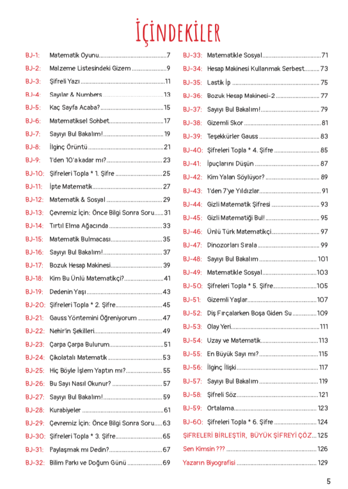Matematikle Beyin Jimnastiği Yapmaya Var mısın?