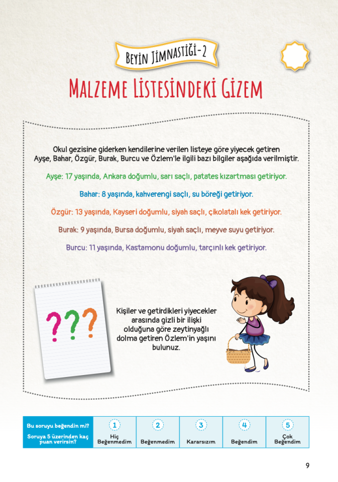 Matematikle Beyin Jimnastiği Yapmaya Var mısın?