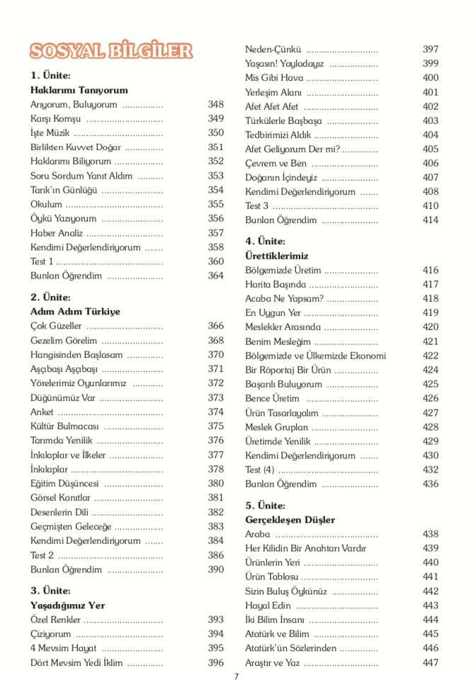 Temel Dersler 5