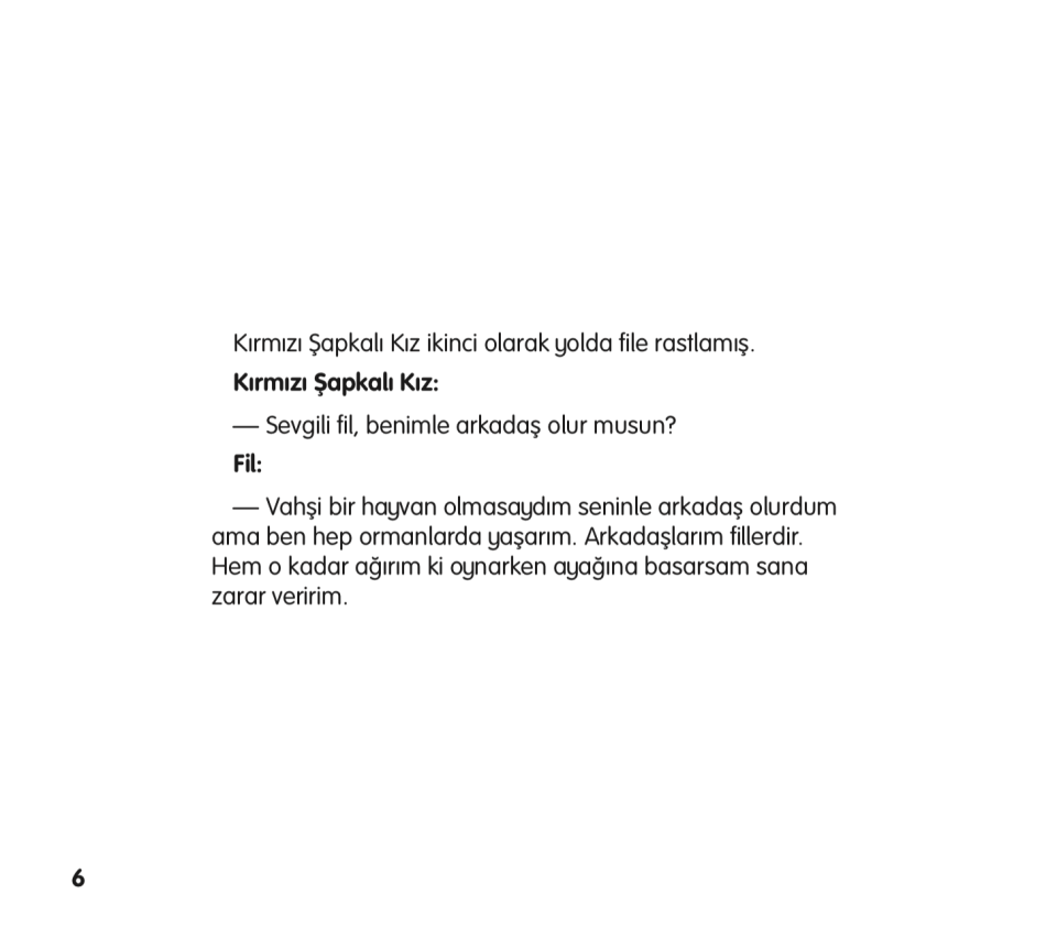 Kırmızı Şapkalı Kız Arkadaş Arıyor