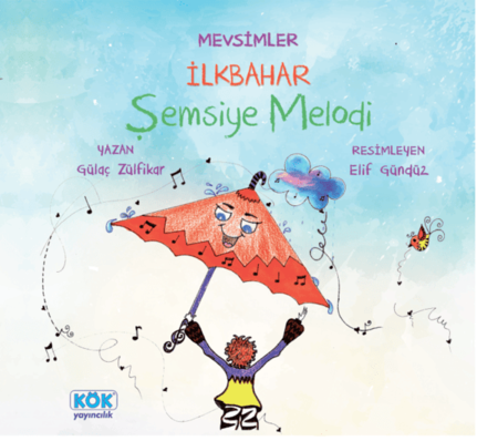 Mevsimler İlkbahar Şemsiye Melodi