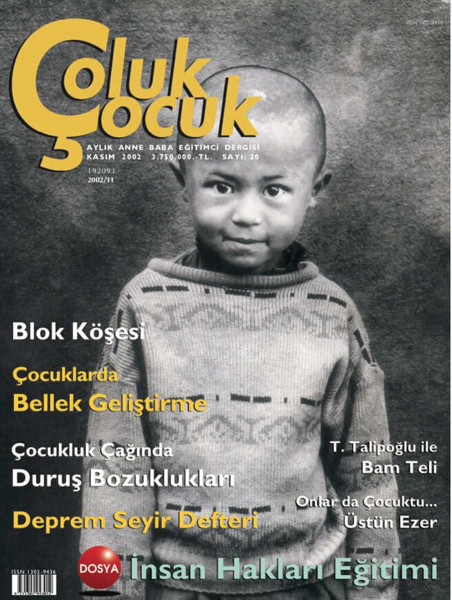 Çoluk Çocuk Aylık Anne Baba Eğitim Dergisi Sayı:20