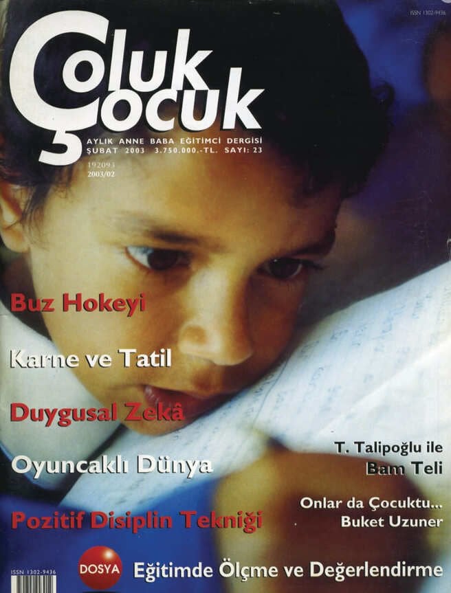 Çoluk Çocuk Aylık Anne Baba Eğitim Dergisi Sayı:23