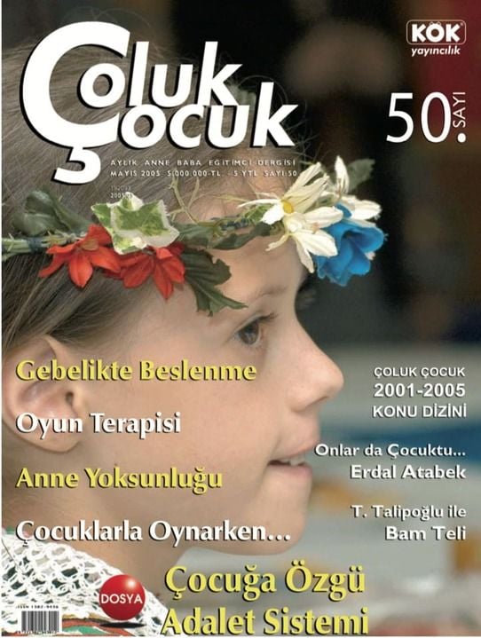 Çoluk Çocuk Aylık Anne Baba Eğitim Dergisi Sayı:50