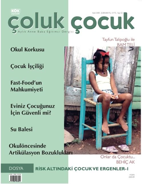 Çoluk Çocuk Aylık Anne Baba Eğitim Dergisi Sayı:52
