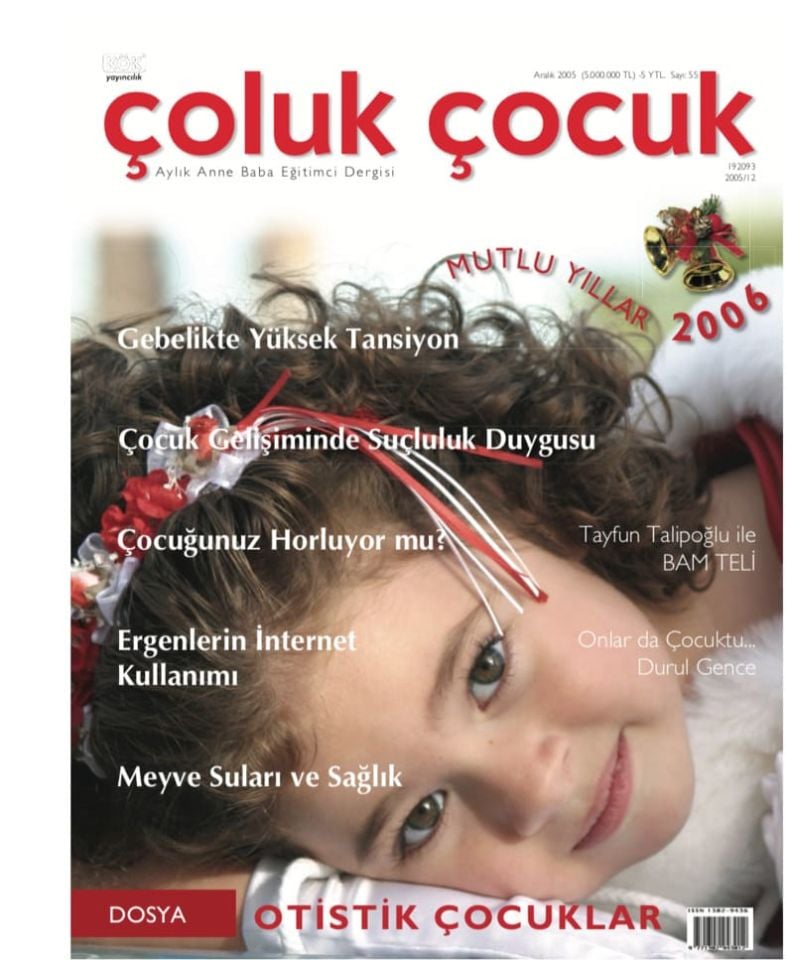 Çoluk Çocuk Aylık Anne Baba Eğitim Dergisi Sayı:55